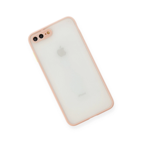 Apple İphone 7 Plus Kılıf Montreal Silikon Kapak - Pembe