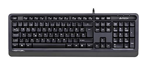 A4 Tech FK10 F USB Türkçe FN-Multimedya Siyah/Gri Klavye