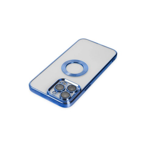 Apple İphone 14 Pro Max Kılıf Slot Silikon - Mavi
