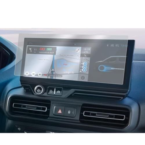 Peugeot Partner Van ile Uyumlu 10 İnç Mat Multimedya Ekran Koruyucu