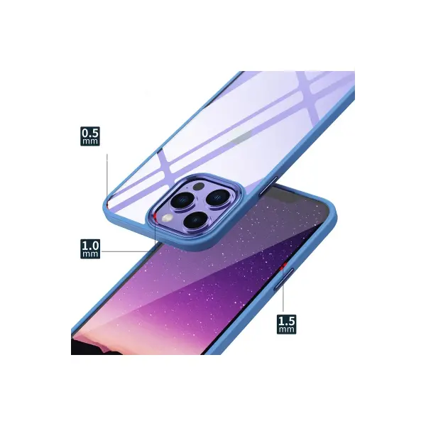 Apple iPhone 14 Pro Max Kılıf Power Silikon - Rose