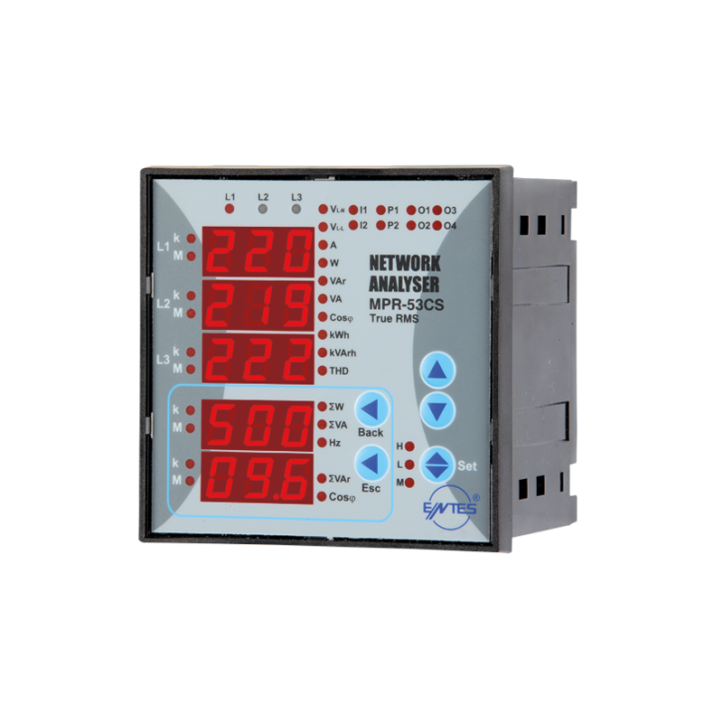 Entes MPR-53-96-CT25 Şebeke Analizörü