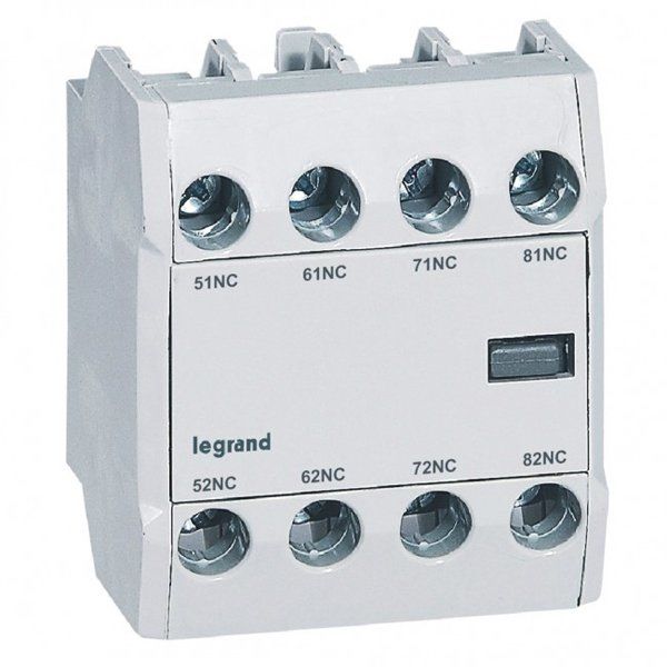 Legrand 416857 CTX³ Kontaktör Üst Yardımcı Kontak 4NK