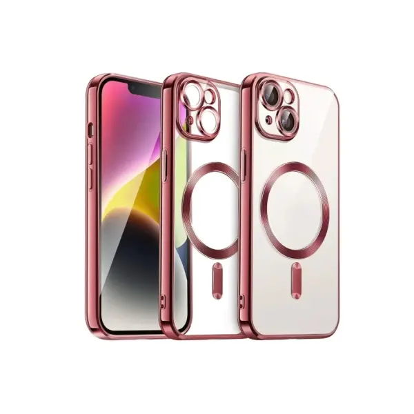 Apple iPhone 13 Kılıf Kross Magneticsafe Kapak - Kırmızı