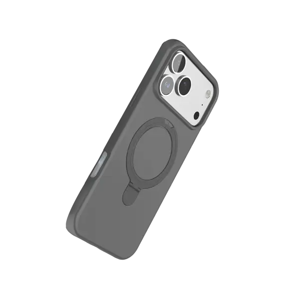 Apple iPhone 17 Pro Regal Magsafe Standlı Kapak - Titan Gri