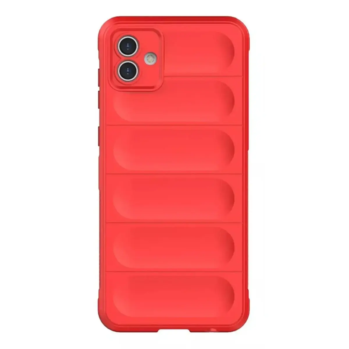 Samsung Galaxy A05 Kılıf Optimum Silikon - Kırmızı