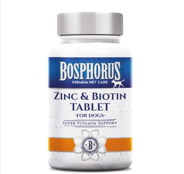 Köpekler için Çinko ve Biotin Tableti