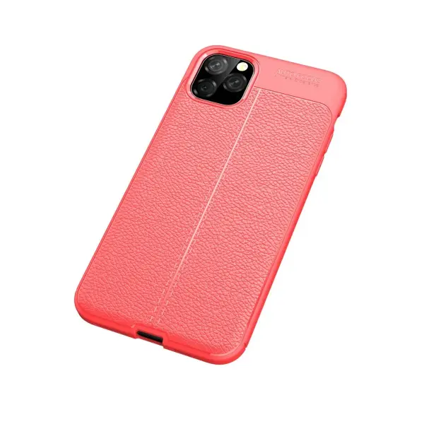 Apple iPhone 11 Pro Max Kılıf Auto Focus Kapak - Kırmızı