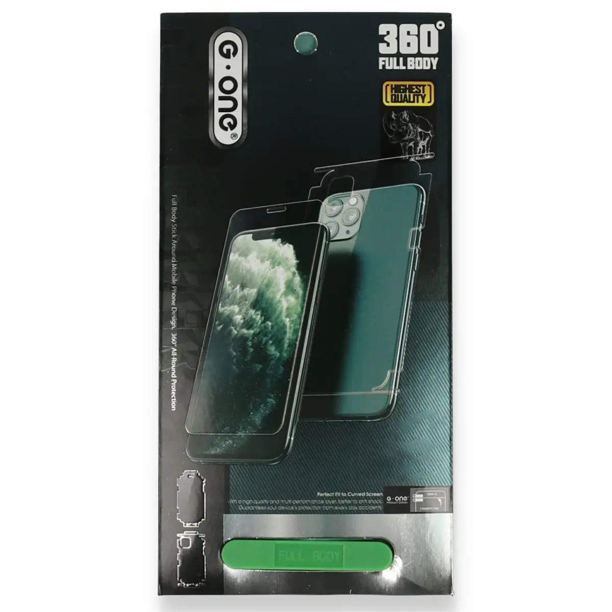 Apple iPhone 15 360 Full Body Arka Koruyucu