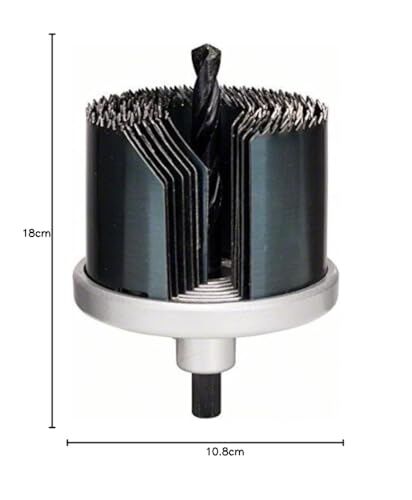 Professional Accessories Delik Açma Testeresi Seti, Yeşil, 7 Adet
