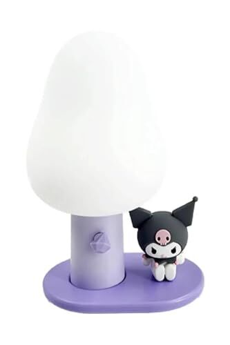 Sanrio Lisanslı Kuromi LED Gece Lambası 3