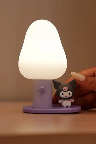 Sanrio Lisanslı Kuromi LED Gece Lambası 3