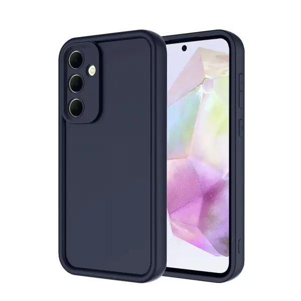 Samsung Galaxy A56 Kılıf Viera Silikon - Lacivert