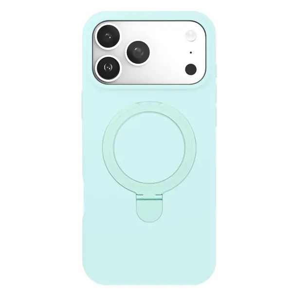 Apple iPhone 17 Pro Max Regal Magsafe Standlı Kapak - Su Yeşili