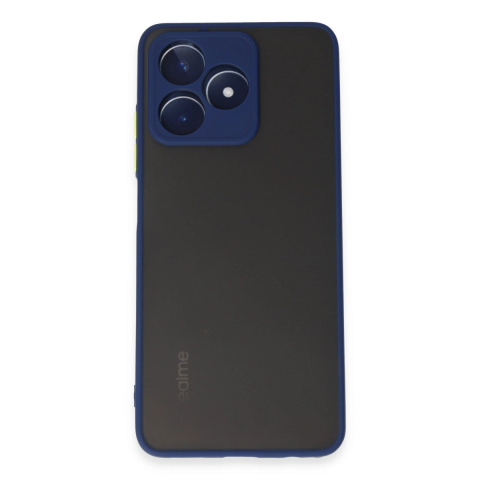 Realme C53 Kılıf Montreal Silikon Kapak - Lacivert