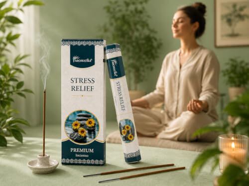 Aromatika Stres Relief Çubuk Tütsü (20 Adet)
