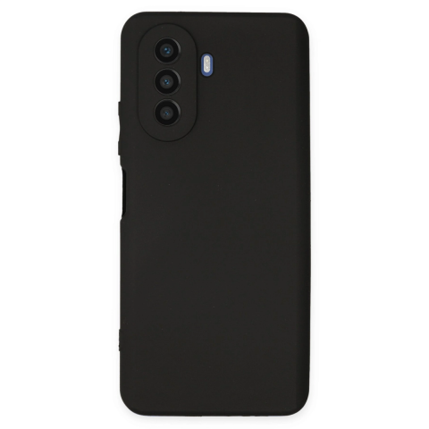 Huawei Nova Y70 Kılıf First Silikon - Siyah