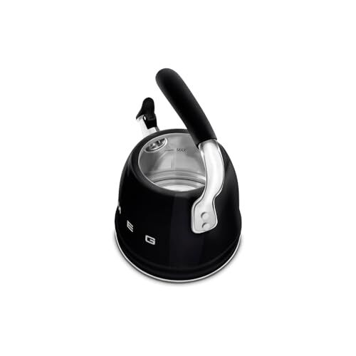 CKLW2001BL 50’s Style Retro Siyah Islık Kettle Çaydanlık 2.3 L (İthalatçı Garantili)