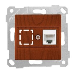 Mutlusan Rita Mek Tuş Data Priz i 1*Rj45 Cat 5 E  Kiraz 2200 136 0156
