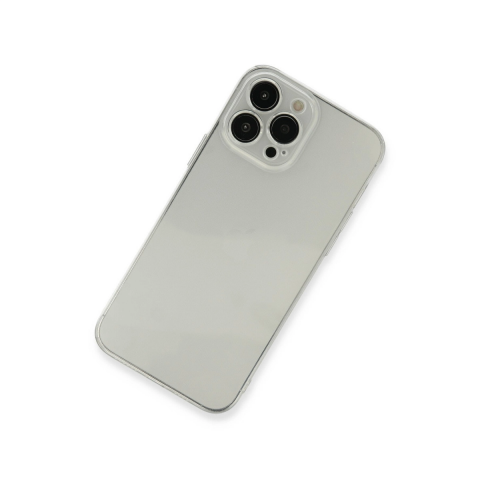 Apple İphone 13 Pro Max Kılıf Fly Lens Silikon - Şeffaf