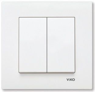 Viko Karre Impulse Komütatör Beyaz
