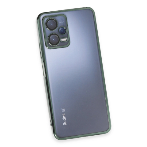 Xiaomi Redmi Note 12 5g Kılıf Razer Lensli Silikon - Yeşil