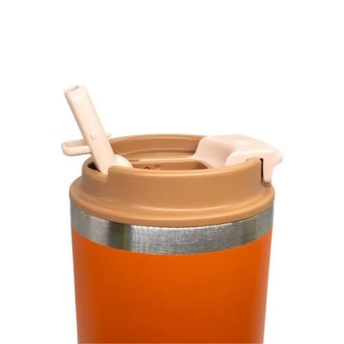0195 Pipetli Kahve Termosu 0.48 L - Turuncu