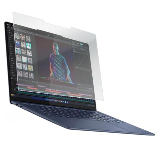 Lenovo Yoga Pro 9i Gen 9 16 İnç için Mat 9H Temperli Kırılmaz Esnek Nano Cam Ekran Koruyucu, 16:10