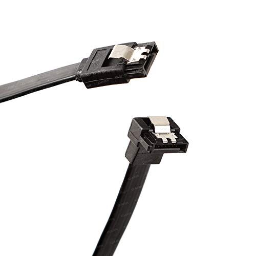 DK-CB-SATA3L52 Sataııı Kablo, 0.5 m, 90 Derece, Kilit Mekanizmalı