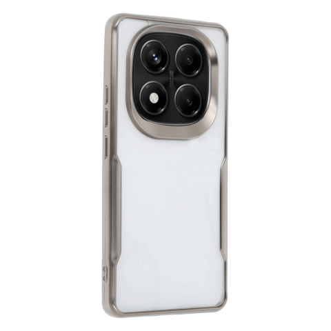 Xiaomi Redmi Note 14 Pro Plus Kılıf Boyi Silikon Kapak - Titan Gri