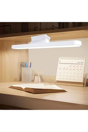 Mıknatıslı kablosuz mutfak tezgah altı ve çalışma masası lambası, 3 renk ayarlı, 30 cm, şarjlı LED bar