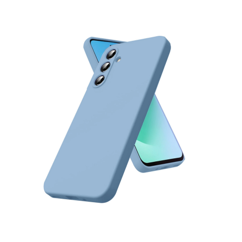 Samsung Galaxy A17 5g Nano İçi Kadife Silikon - Mavi