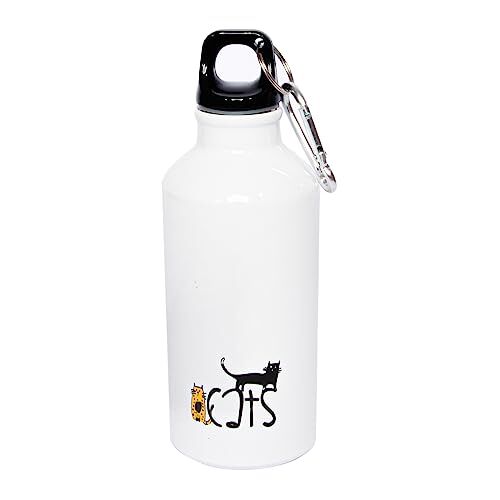 Cats Karabinerli Alüminyum Matara 400 Ml