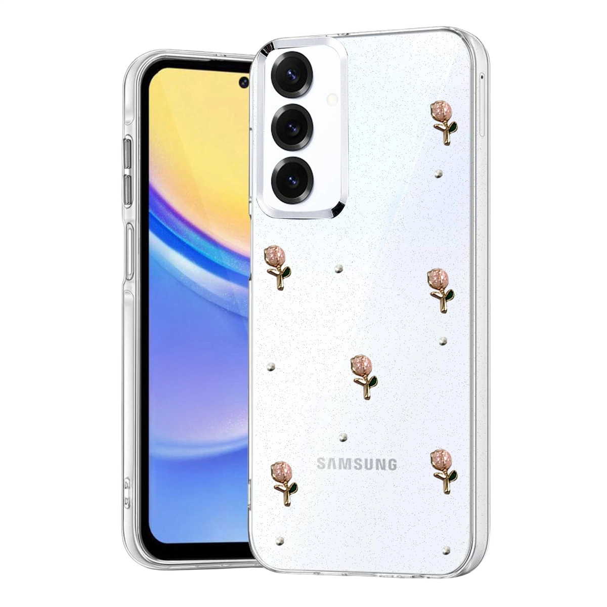 Samsung Galaxy A34 5g Fiyonk Desenli Kapak - Desen 6