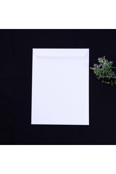Beyaz Zarf, 17x25 Cm 10 Adet