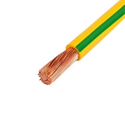 Öznur Kablo 1 mm NYAF Sarı Yeşil 100 Metre