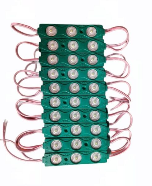 Modül LED 3'lü Yeşil 20'li