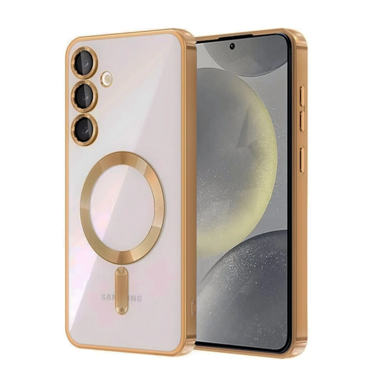 Samsung Galaxy A54 5g Kross Magneticsafe Kapak - Çöl Titanyum