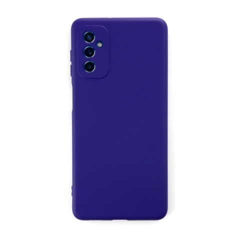 Samsung Galaxy M52 5g Kılıf Nano İçi Kadife Silikon - Mor