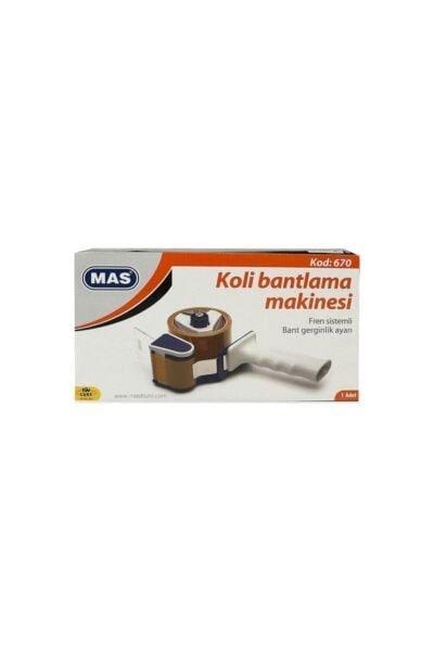 Sevdik Tokia Mas Koli Bant Makinası 2'' 670 Standart Model, 000000034913b