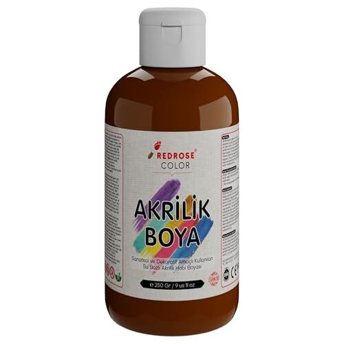 Kahverengi Akrilik Boya 250 g