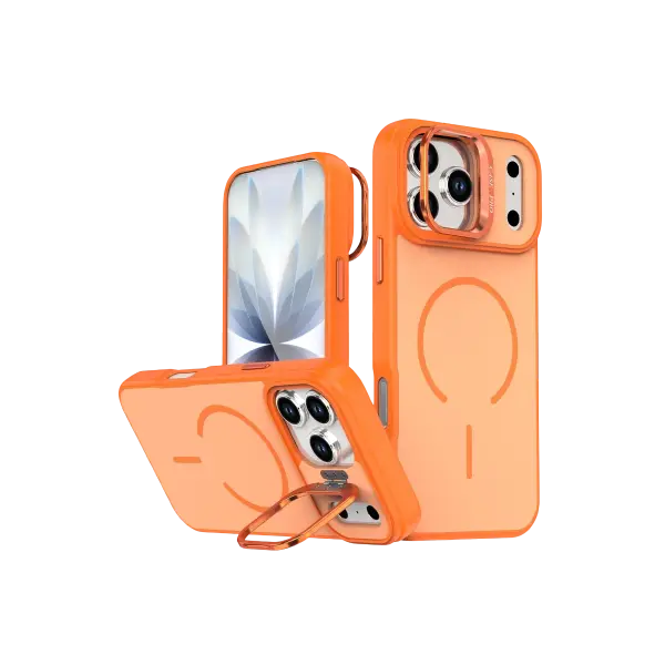 Joko Apple iPhone 17 Pro/18 Pro Flexa Magsafe Kapak - Turuncu