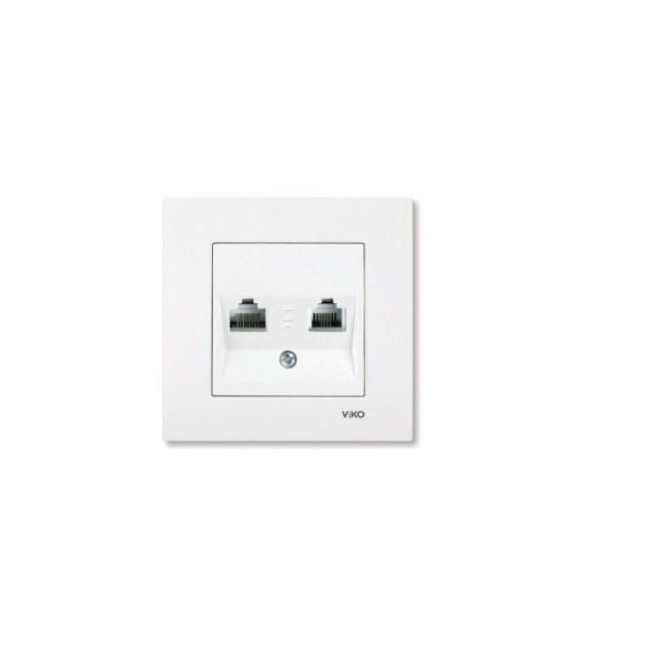 Viko Karre / Merıdıan Beyaz Data Nümeris Cat6 Cat3