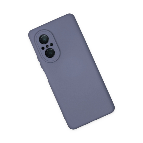 Huawei Nova 9 Se Kılıf Nano İçi Kadife Silikon - Gri