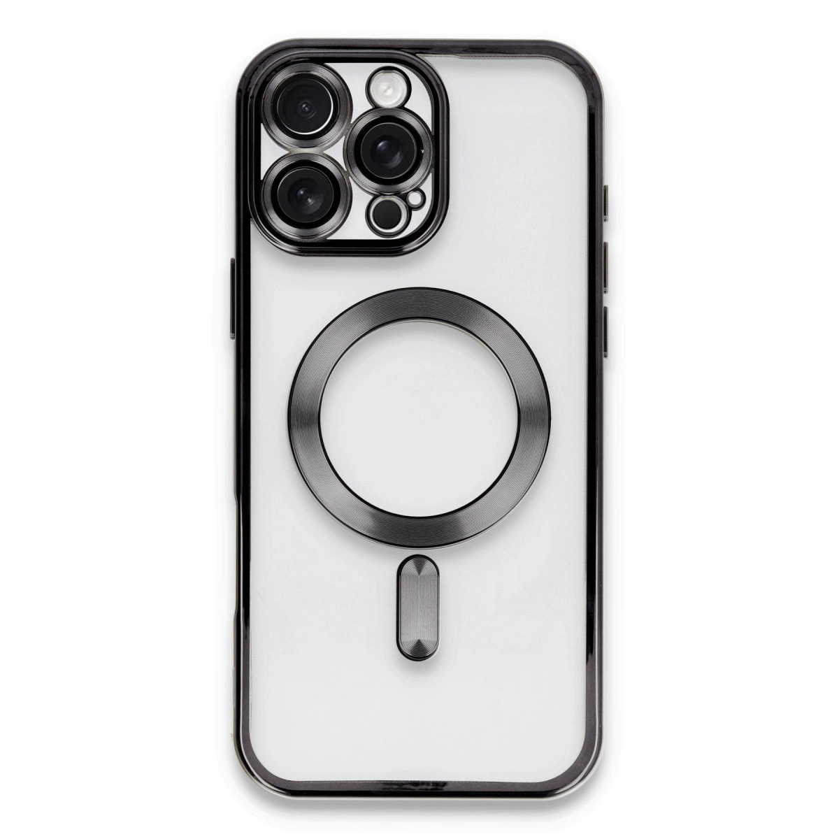 Apple İphone 16 Pro Kılıf Kross Magneticsafe Kapak - Siyah