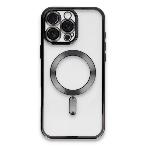 Apple İphone 16 Pro Kılıf Kross Magneticsafe Kapak - Siyah