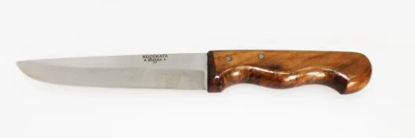 Bursa İnce Küt Kasap Bıçağı No:2, 15,5 Cm - Ahşap Sap