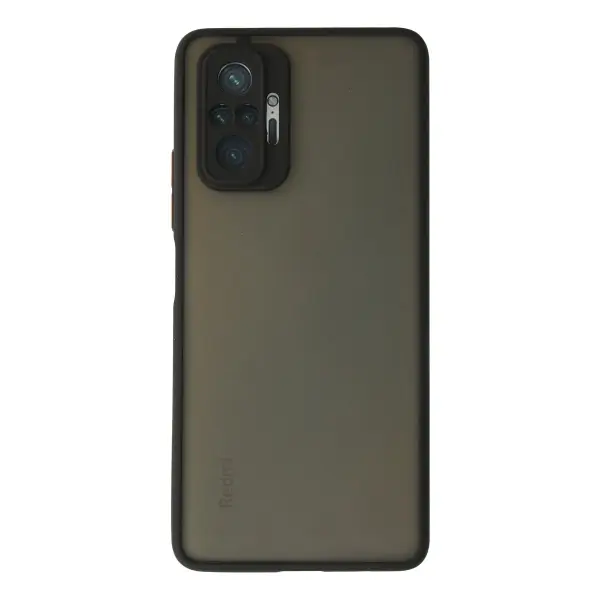 Xiaomi Redmi Note 10 Pro Kılıf Montreal Silikon Kapak - Siyah