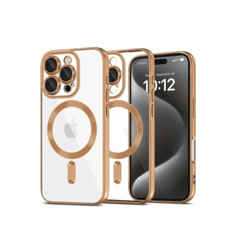 Apple İphone 16 Pro Kılıf Kross Magneticsafe Kapak - Çöl Titanyum