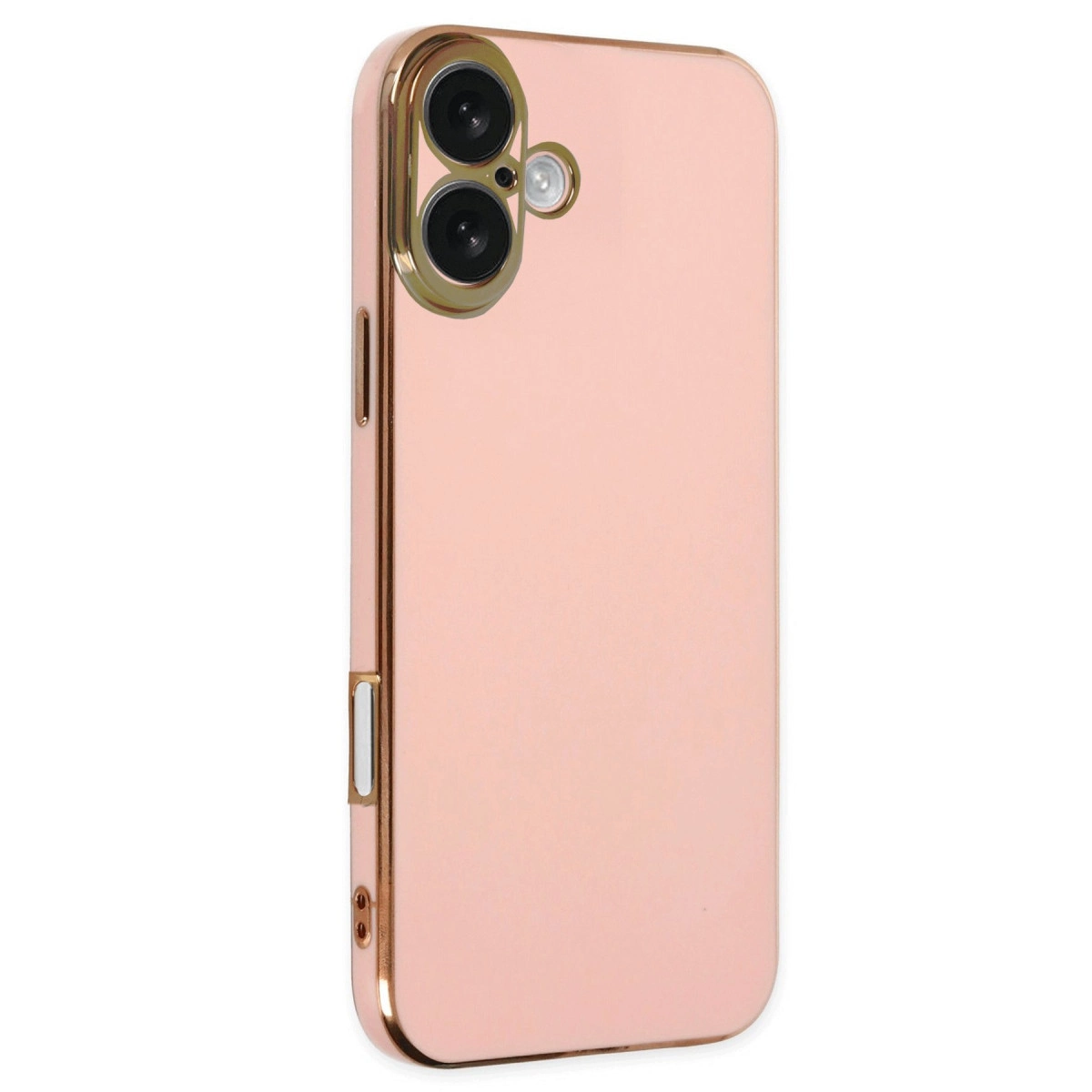 Apple İphone 16 Kılıf Volet Silikon - Pembe